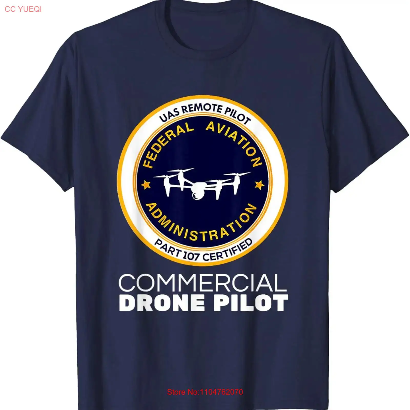 Commercial Printing & Packaging Pvt Ltd Photos - Футболка FAA Commercial Drone Pilot T