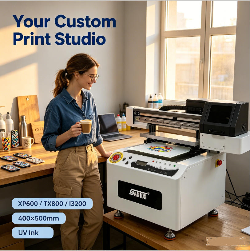 Commercial Uv Printing Machine - Промышленный автоматический цифровой УФ-принтер для плоской