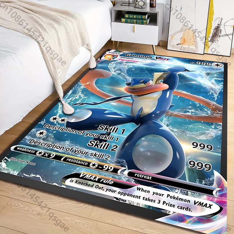 Ковер с принтом карт Pokémon G – обзор и цена Commercial Printing Format