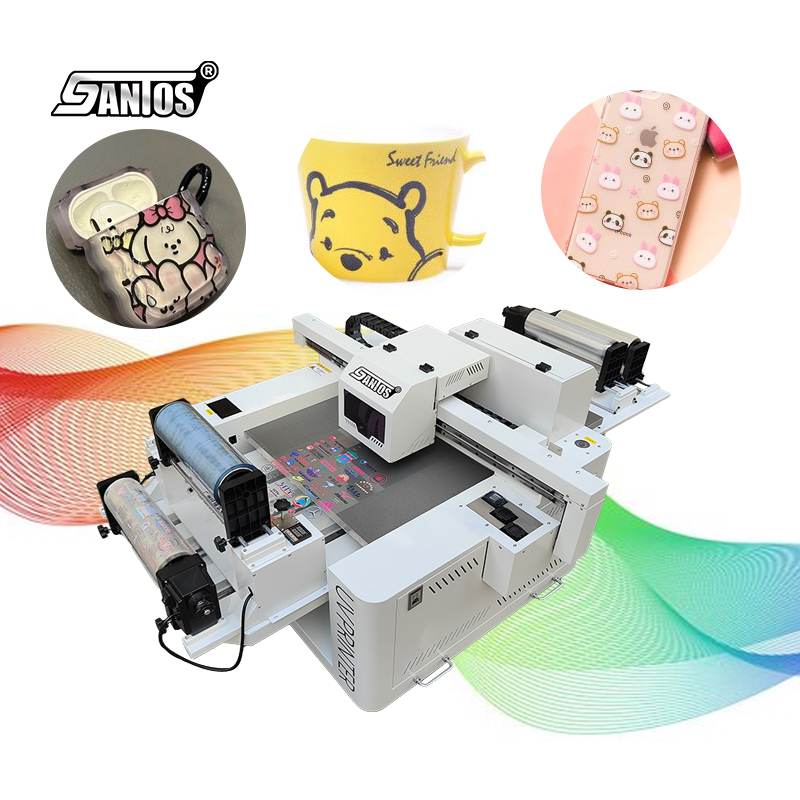 Комбинирующая печатную машину  – обзор и цена Commercial Uv Printing Machine