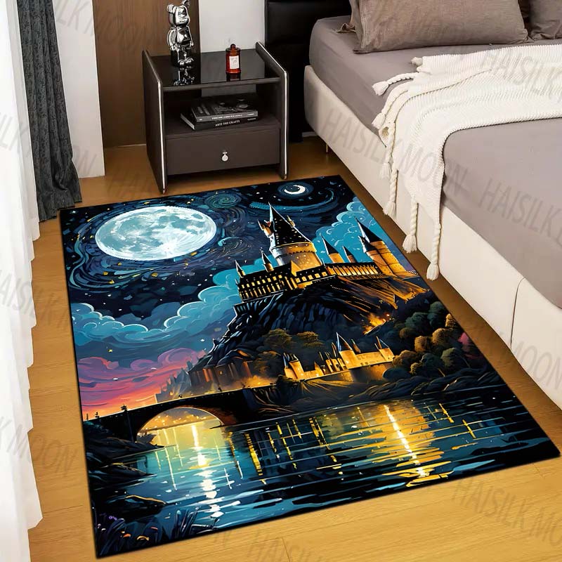 1 шт., ковер с принтом Castle  – обзор и цена Commercial Printing Format