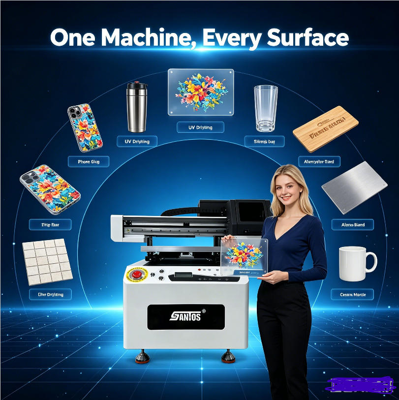 Промышленный автоматический ци – обзор и цена Commercial Uv Printing Machine